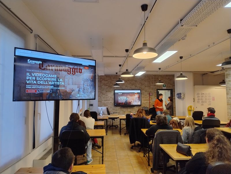 Presentazione Caravaggio The Game — evento pubblico